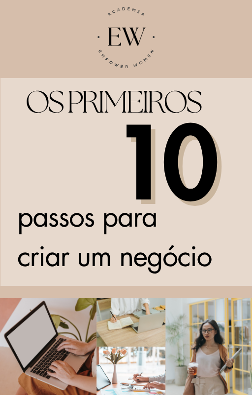E-Book "Os 10 passos para criares o teu negócio"